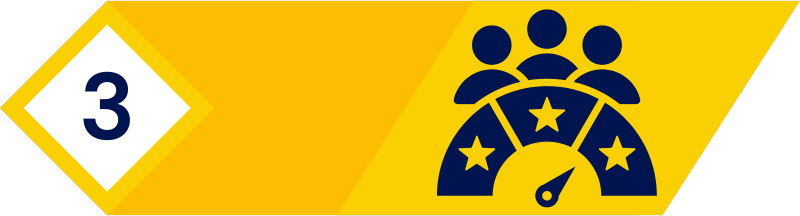 Step 3 badge customer satisfaction meter Miami handyman service